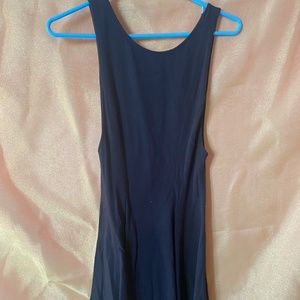 Urban Outfitters Low Back Black Mini Dress